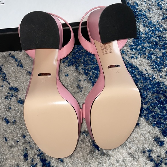 RARE NEW Gucci MARMONT 55 PLATFORM SANDAL 39 / 9 - Picture 9 of 10